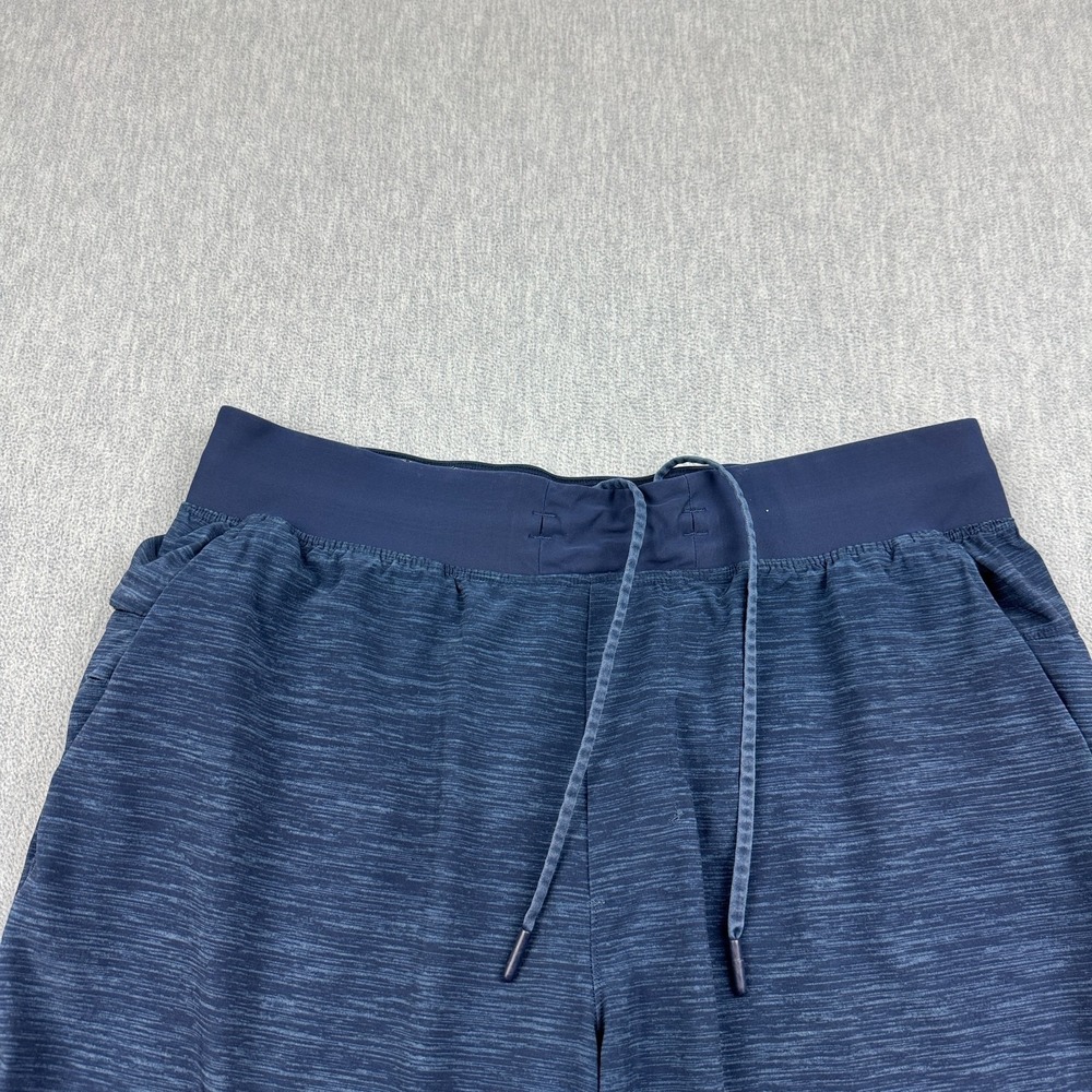 Lululemon Shorts Mens Large Blue T.H.E. Linerless Drawstring Training Running - Picture 2 of 16